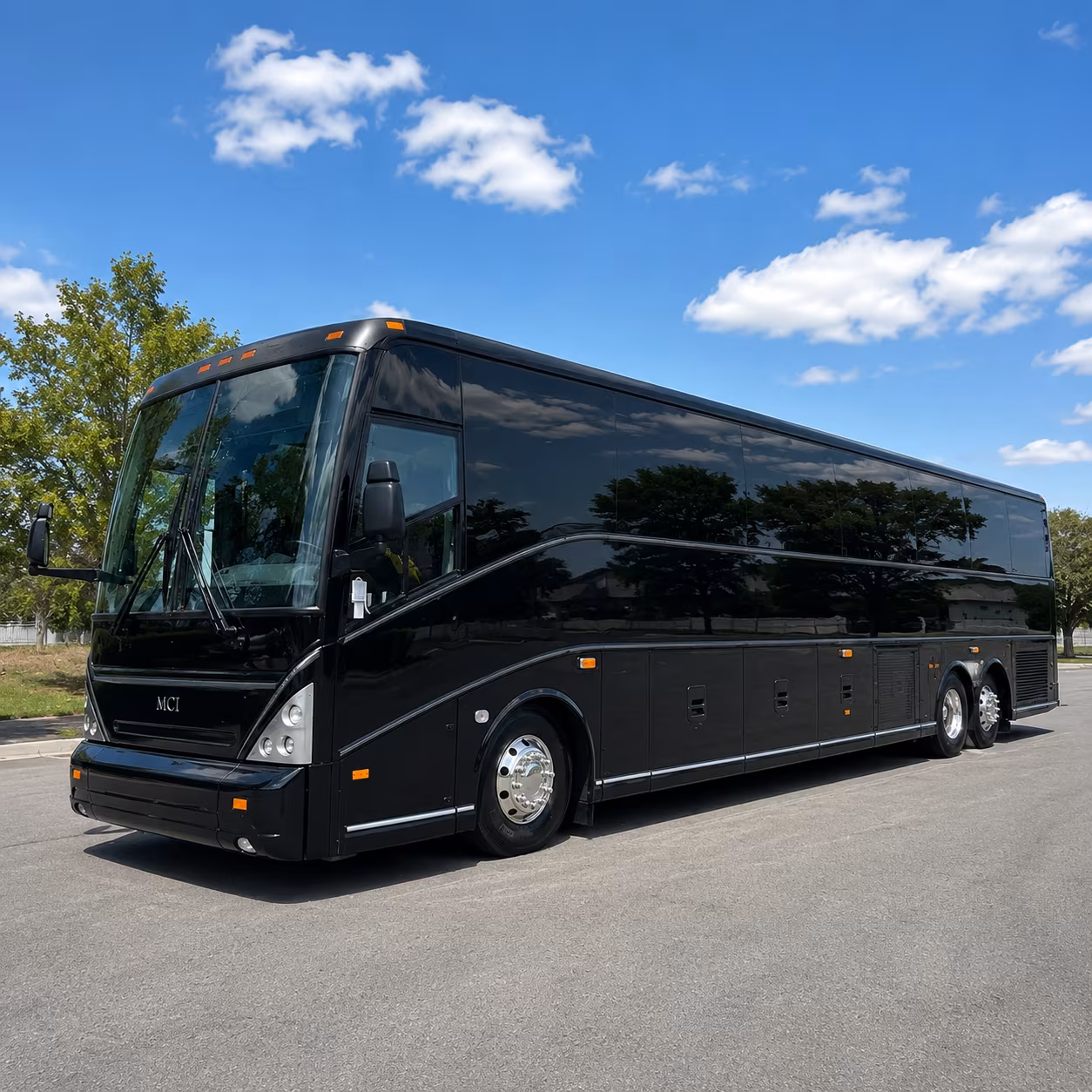 scottsdale charter bus rental exterior
