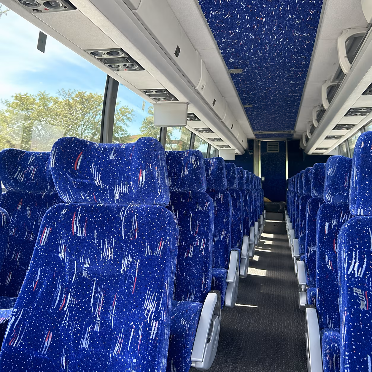 scottsdale charter bus rental inside