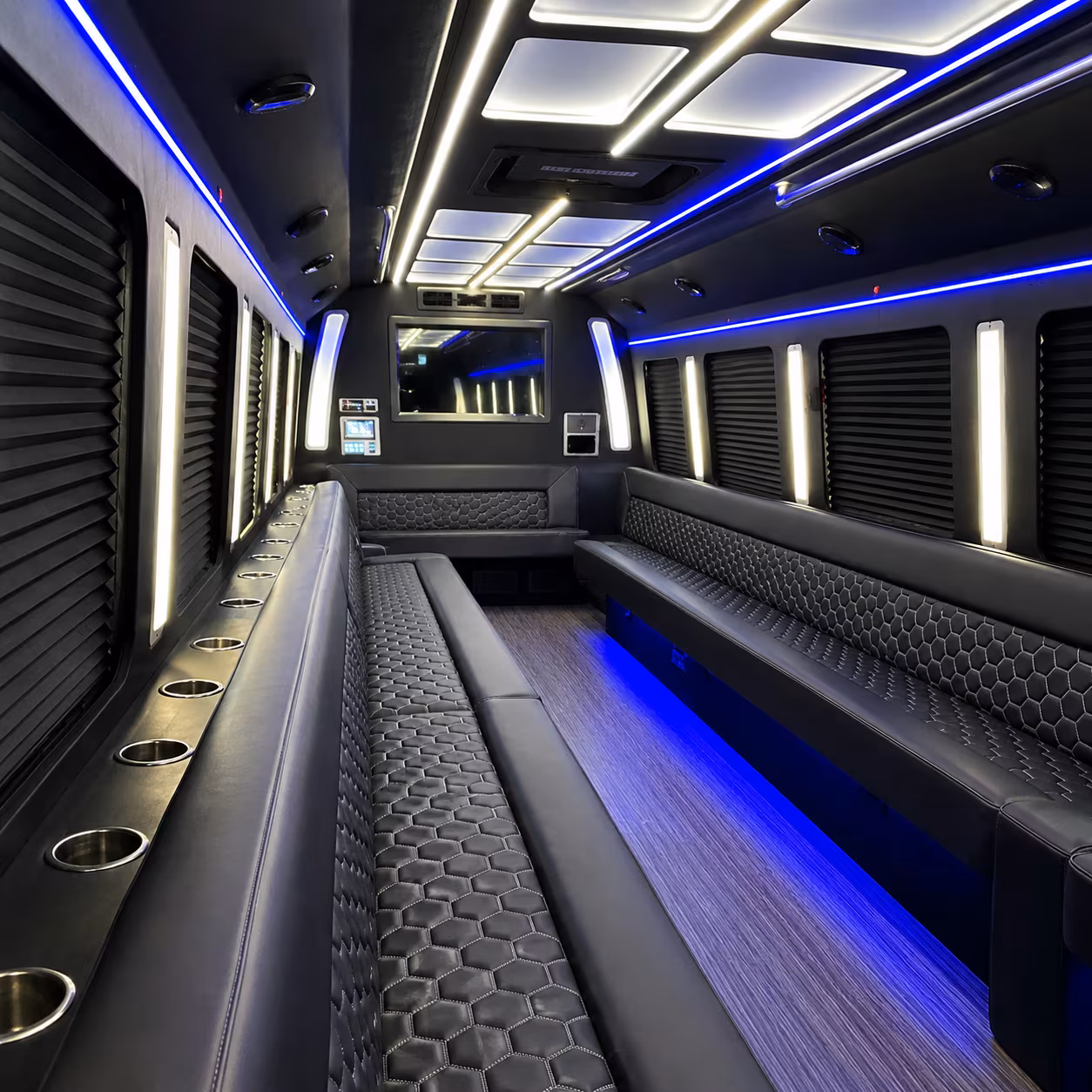 surprise birthday party bus rental