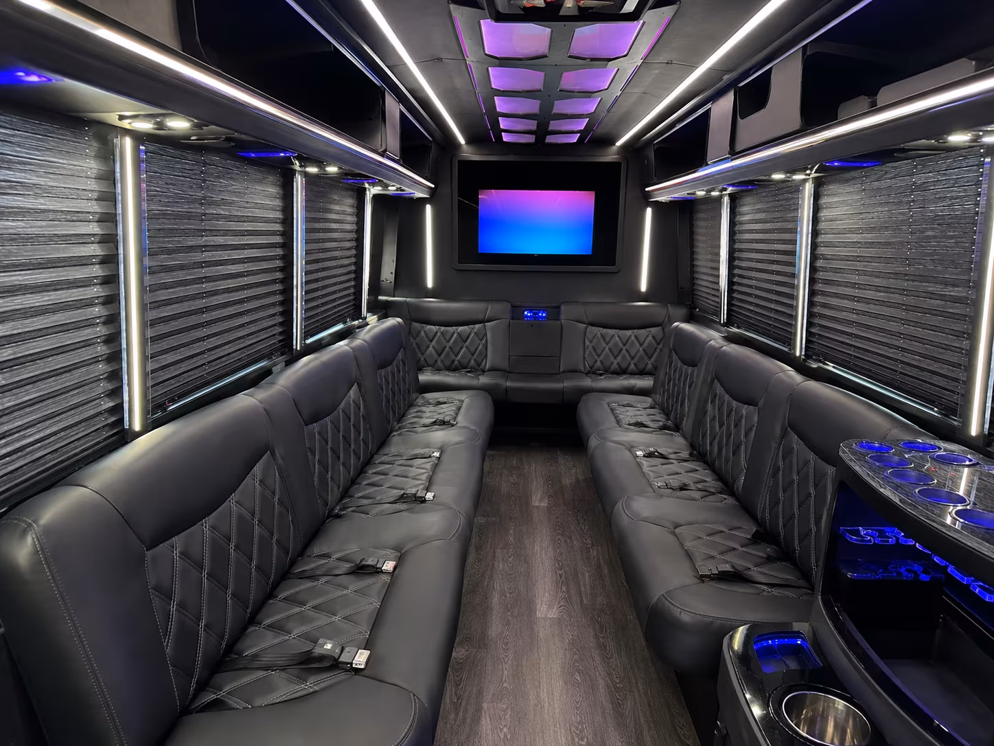 surprise concert party bus rental