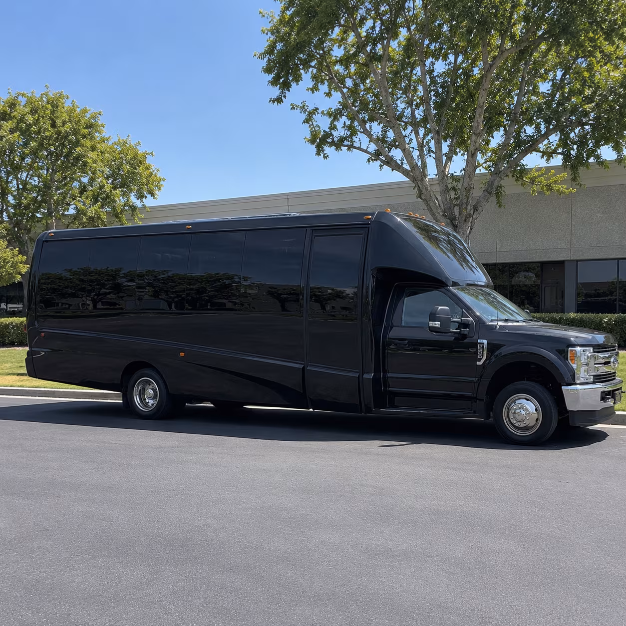 surprise night on town party bus rental